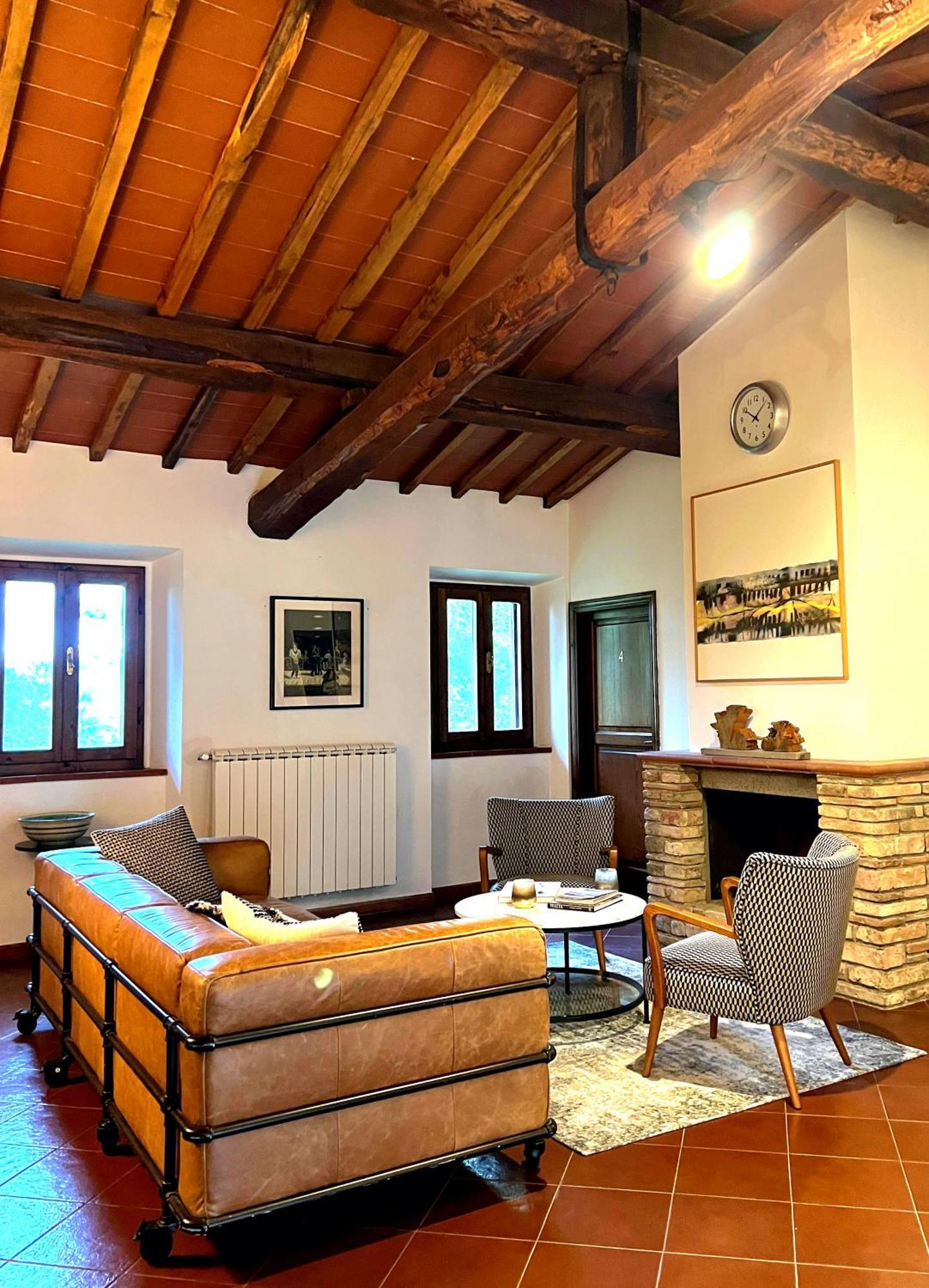 Вілла La Volpaia 1521 Barberino Val d'Elsa Екстер'єр фото